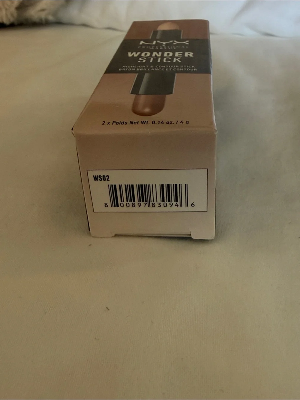 New NYX Wonder Stick Highlight & Contour Stick Duo - WS02 Medium/Tan